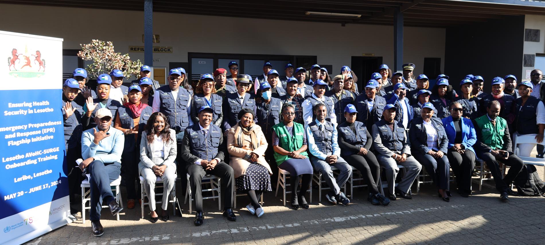Lesotho Sets Up AVoHC-SURGE Responders